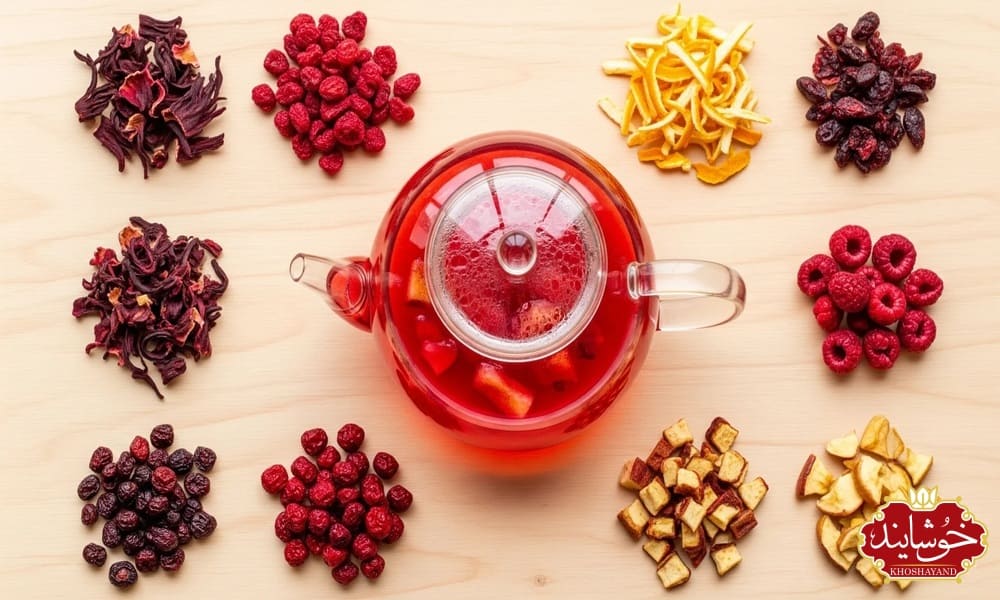 خواص چای میوه ای