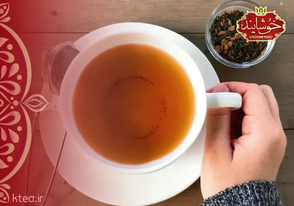 چربی روی چای